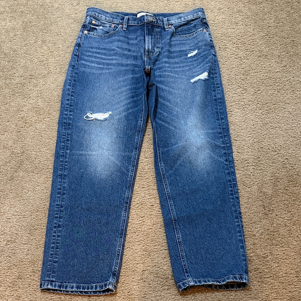 Lucky Brand Ladies Relaxed Blue Jeans